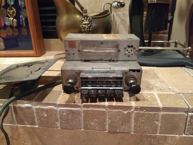 Mercedes Benz Becker Radio with Bluetooth Original Equipment